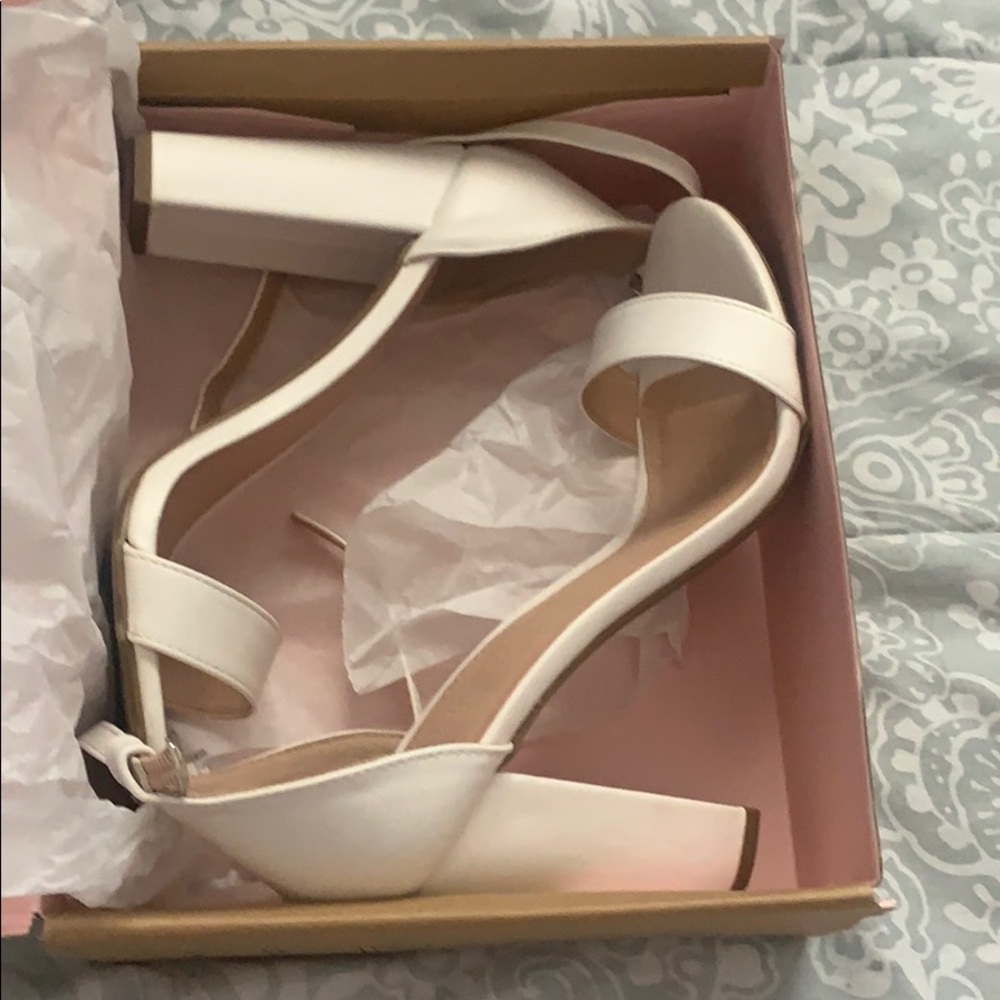 White heels